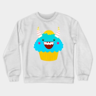 Cupcake Monster Crewneck Sweatshirt